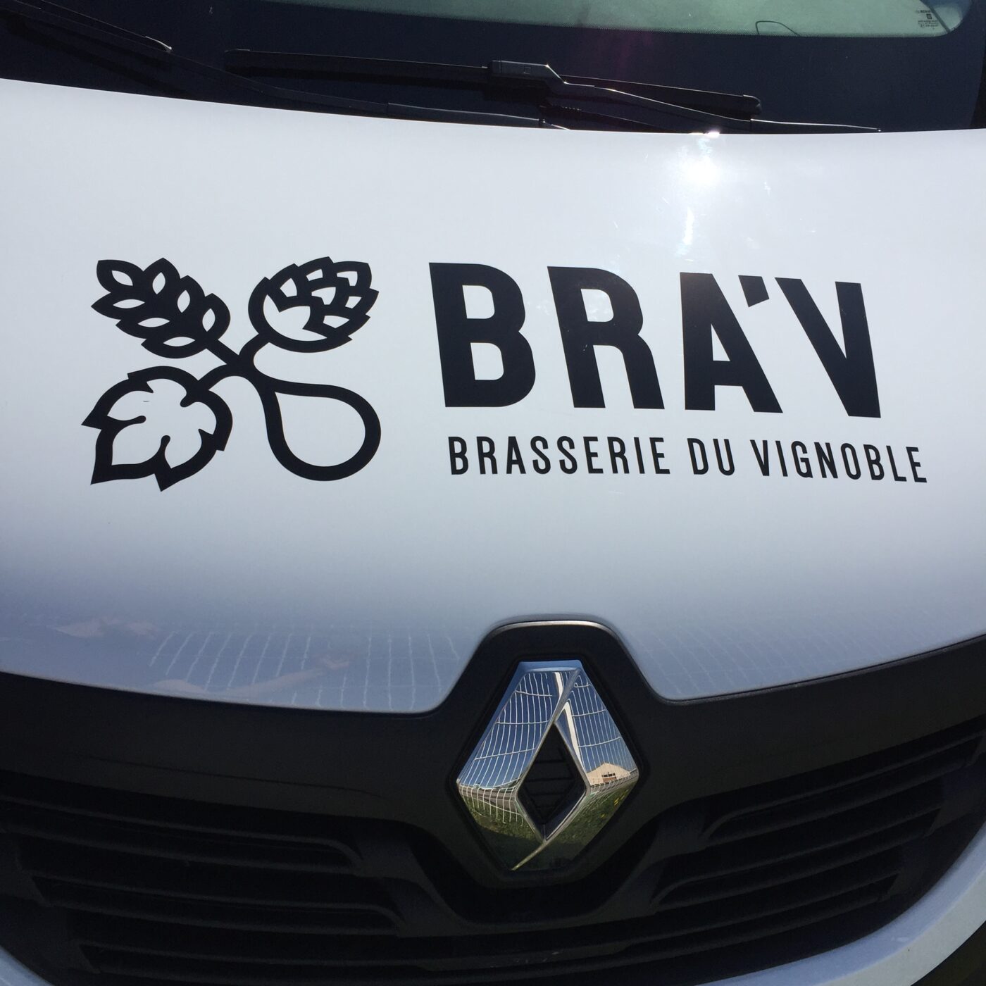 marquage de véhicule Brasserie du vignoble