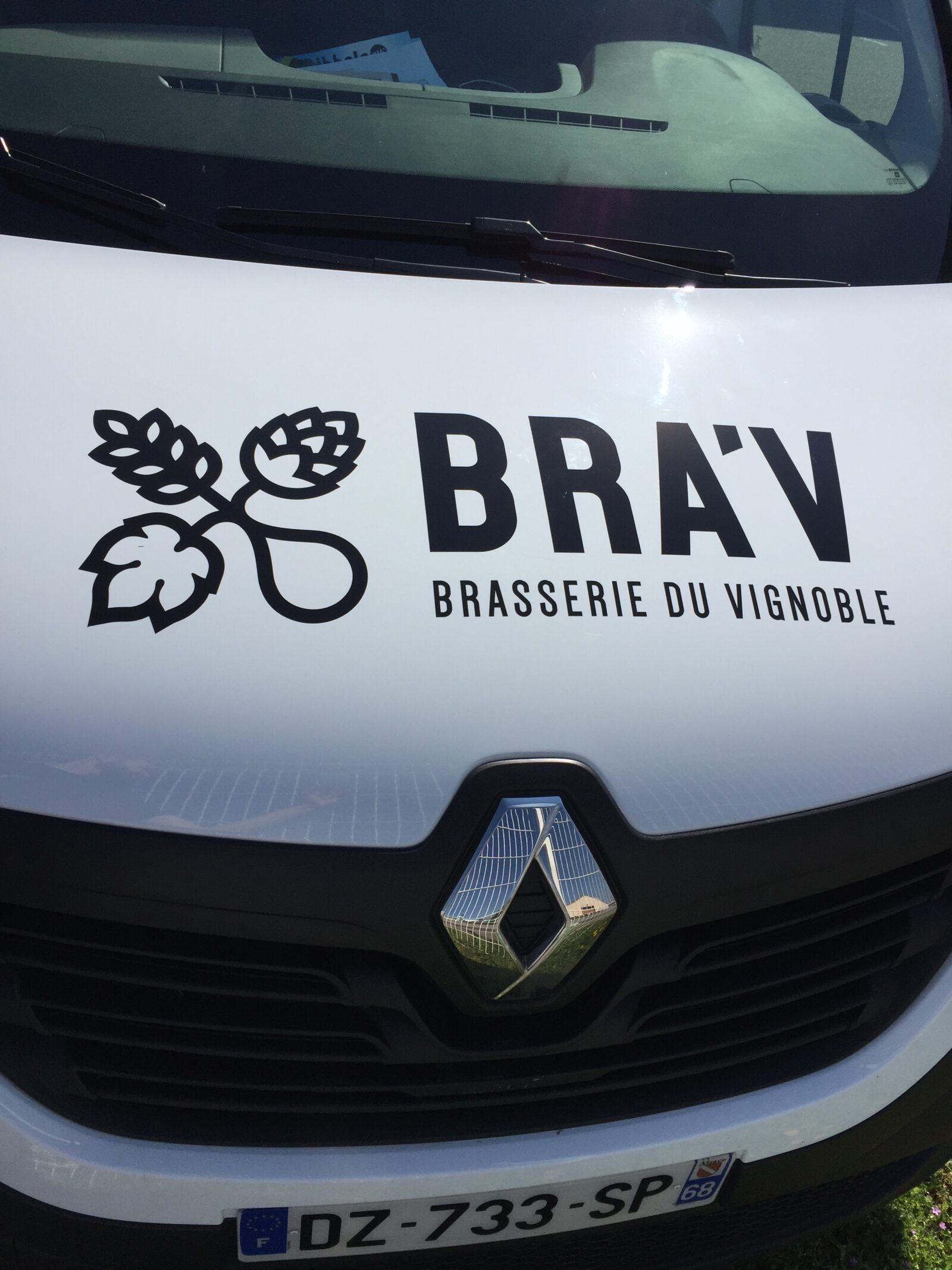 marquage de véhicule Brasserie du vignoble