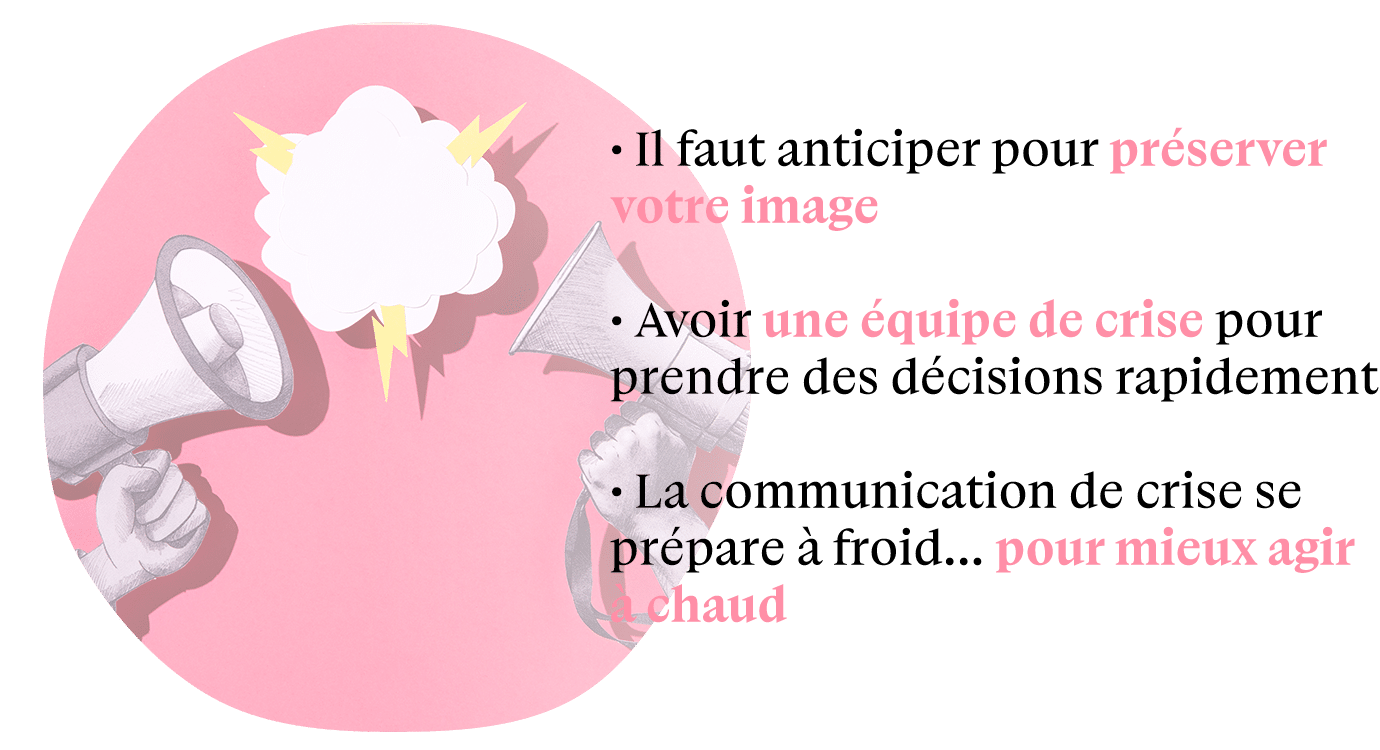 visuel resume - Communication de crise - pourquoi il faut y penser ?