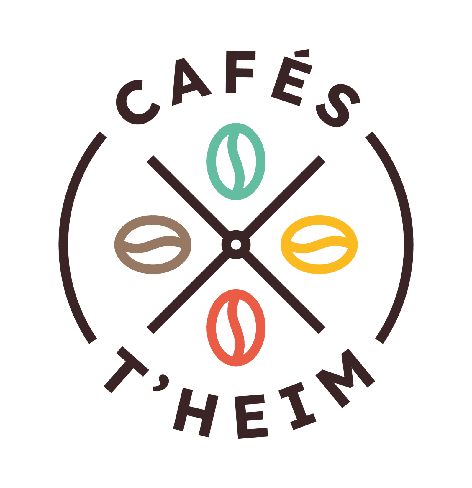 Logo Cafés T'heim Logo Cafés T'heim